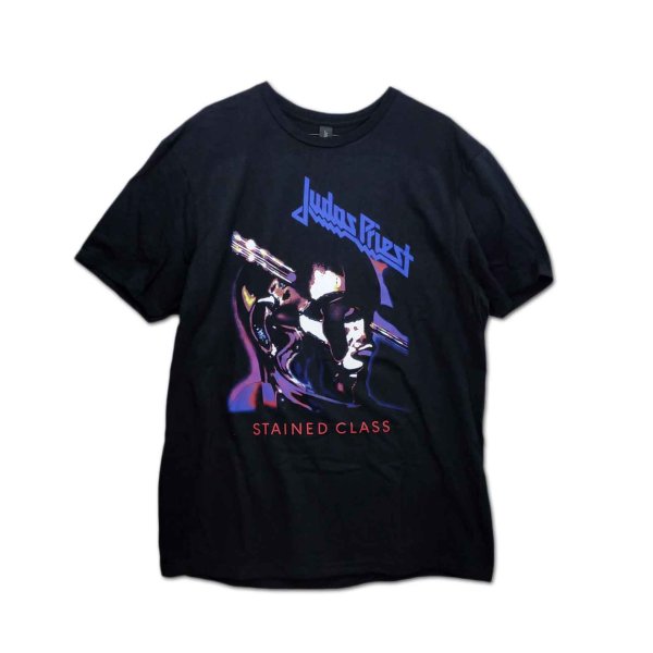 画像1: Judas Priest バンドTシャツ ジューダス・プリースト Stained Class Purple Mixer (1)