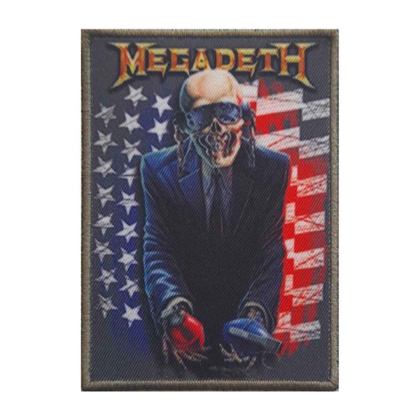 画像1: Megadeth パッチ／ワッペン メガデス Grenade USA (1)