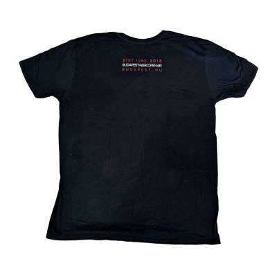 画像1: Queens Of The Stone Age バンドTシャツ クイーンズ・オブ・ザ・ストーン・エイジ Budapest 2018