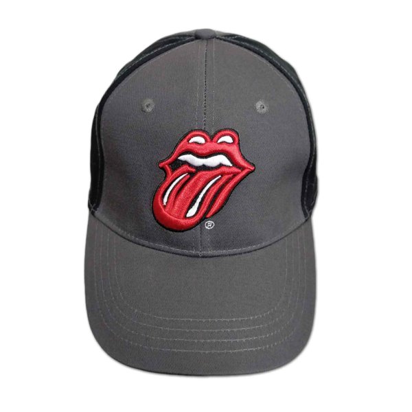 画像1: The Rolling Stones スナップバックキャップ ザ・ローリング・ストーンズ Classic Tongue GREY (1)