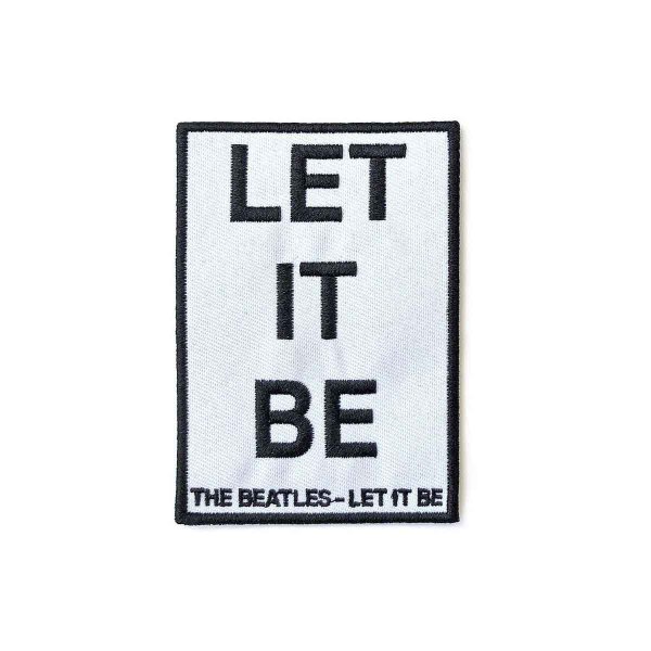 画像1: The Beatles パッチ／ワッペン ザ・ビートルズ Let It Be Title (1)