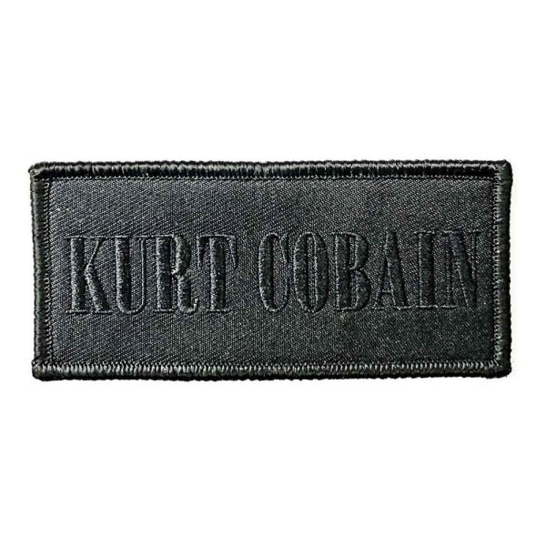 画像1: Kurt Cobain アイロンパッチ／ワッペン カート・コバーン Logo (1)