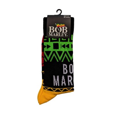 画像2: Bob Marley ソックス 靴下 ボブ・マーリー Press Play