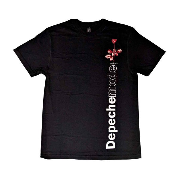 画像1: Depeche Mode バンドTシャツ デペッシュ・モード Violator Side Rose (1)