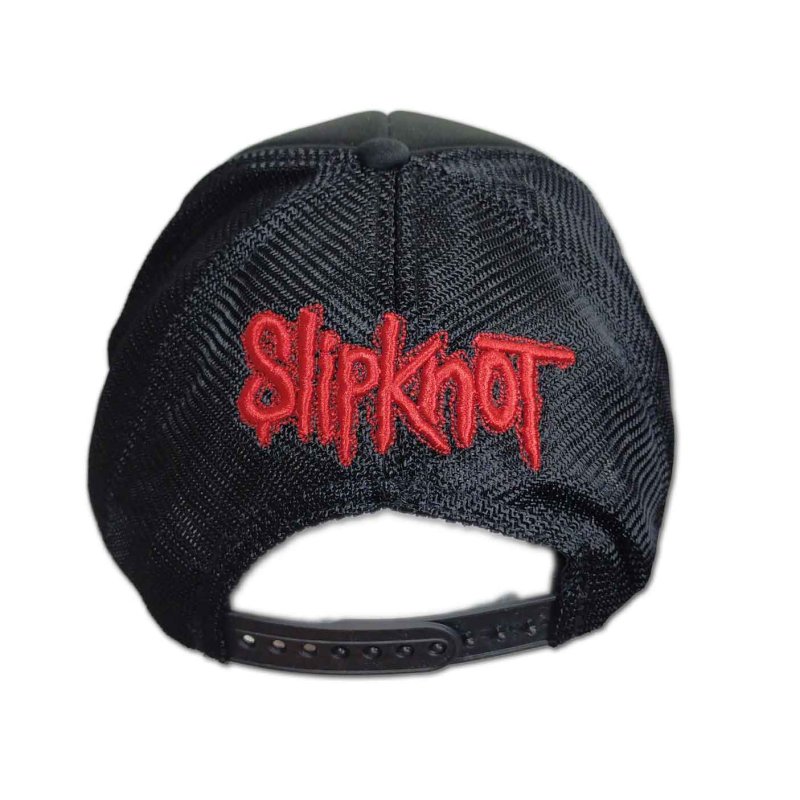 画像1: Slipknot スナップバックメッシュキャップ スリップノット Logo