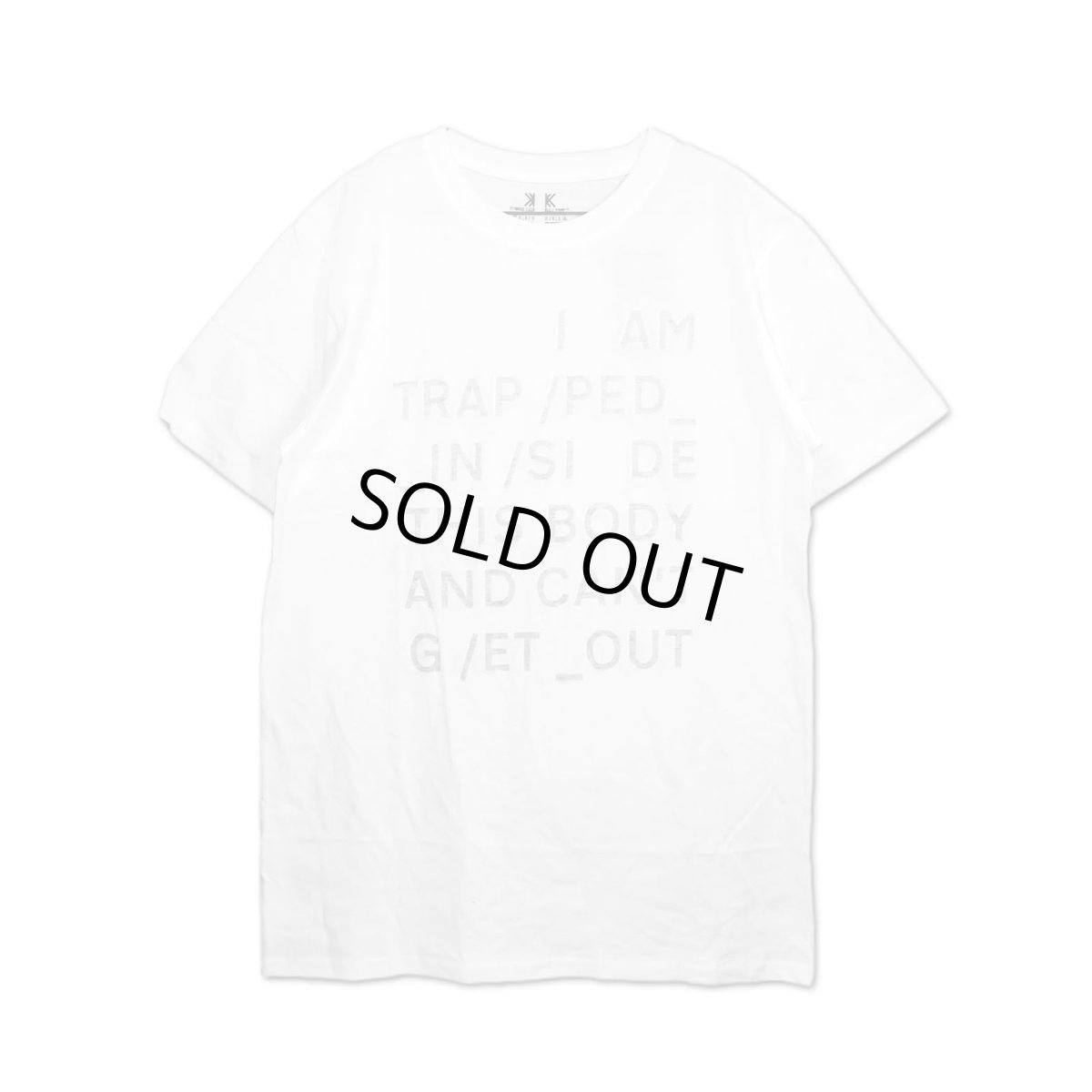 画像1: Radiohead バンドTシャツ レディオヘッド Trapped Reverse Print (1)
