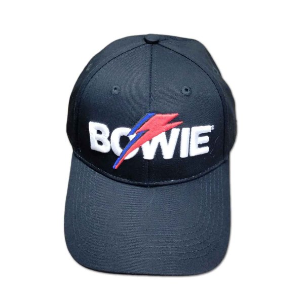 画像1: David Bowie スナップバックキャップ デヴィッド・ボウイ Bolt Logo (1)