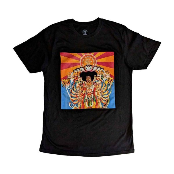 画像1: Jimi Hendrix バンドTシャツ ジミ・ヘンドリックス Axis BLACK (1)