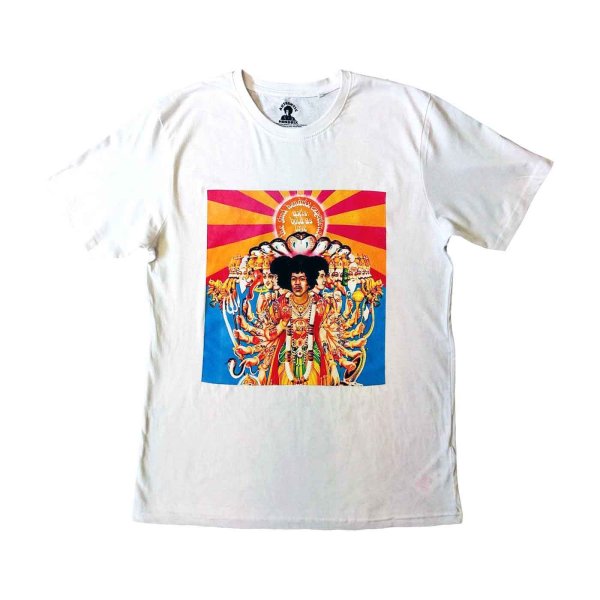 画像1: Jimi Hendrix バンドTシャツ ジミ・ヘンドリックス Axis WHITE (1)