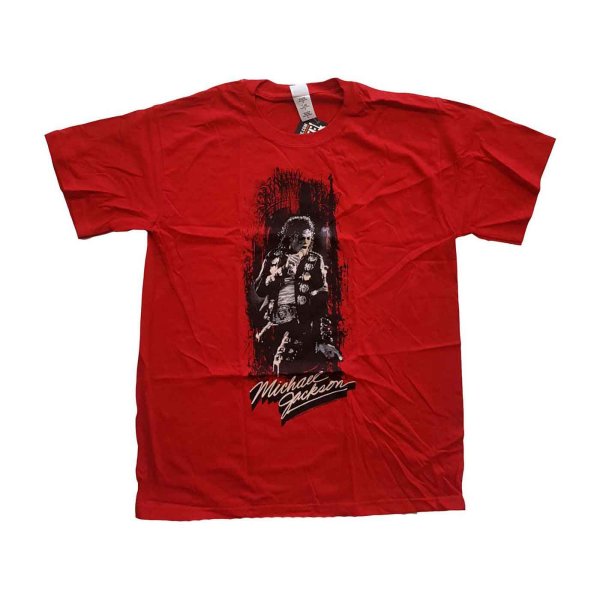 画像1: Michael Jackson Tシャツ マイケル・ジャクソン Street Art (1)