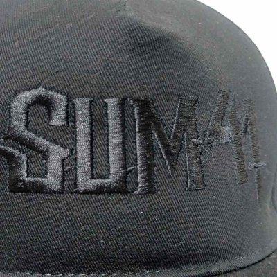 画像2: Sum 41 スナップバックキャップ サム41 Black Logo