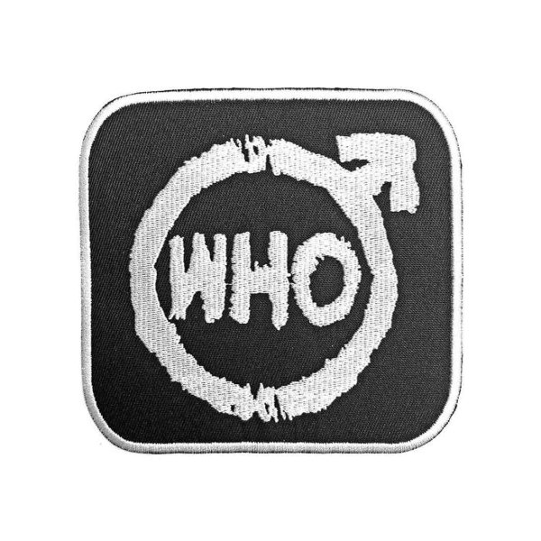 画像1: The Who アイロンパッチ／ワッペン ザ・フー Spray Logo (1)