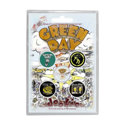 画像1: Green Day バッジ5個セット グリーン・デイ Dookie