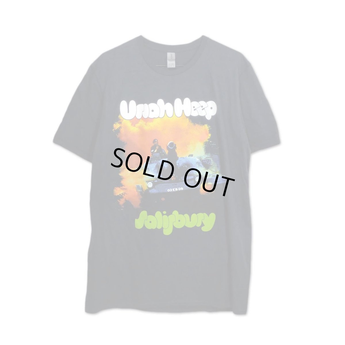 画像1: Uriah Heep バンドTシャツ ユーライア・ヒープ Salisbury (1)