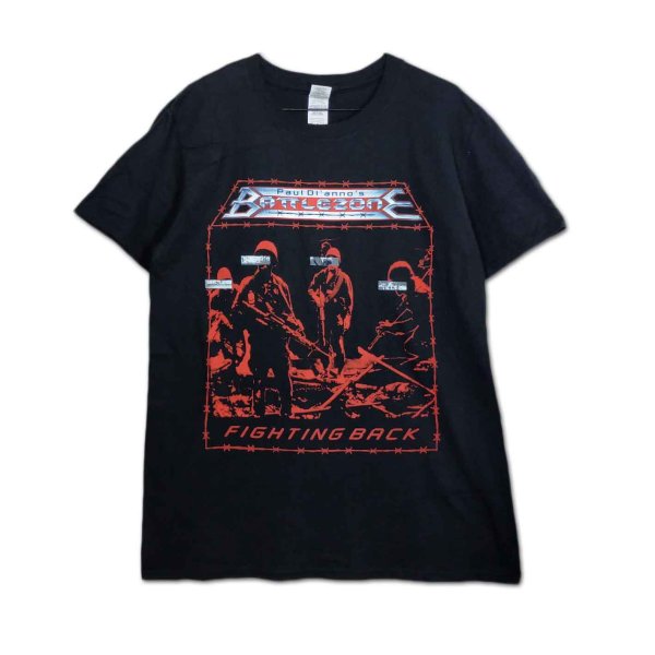 画像1: Paul Di'anno's Battlezone バンドTシャツ ポール・ディアノズ・バトルゾーン Fighting Back (1)