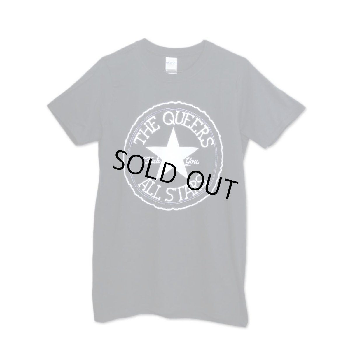 画像1: The Queers バンドTシャツ ザ・クイアーズ All Stars BLACK (1)