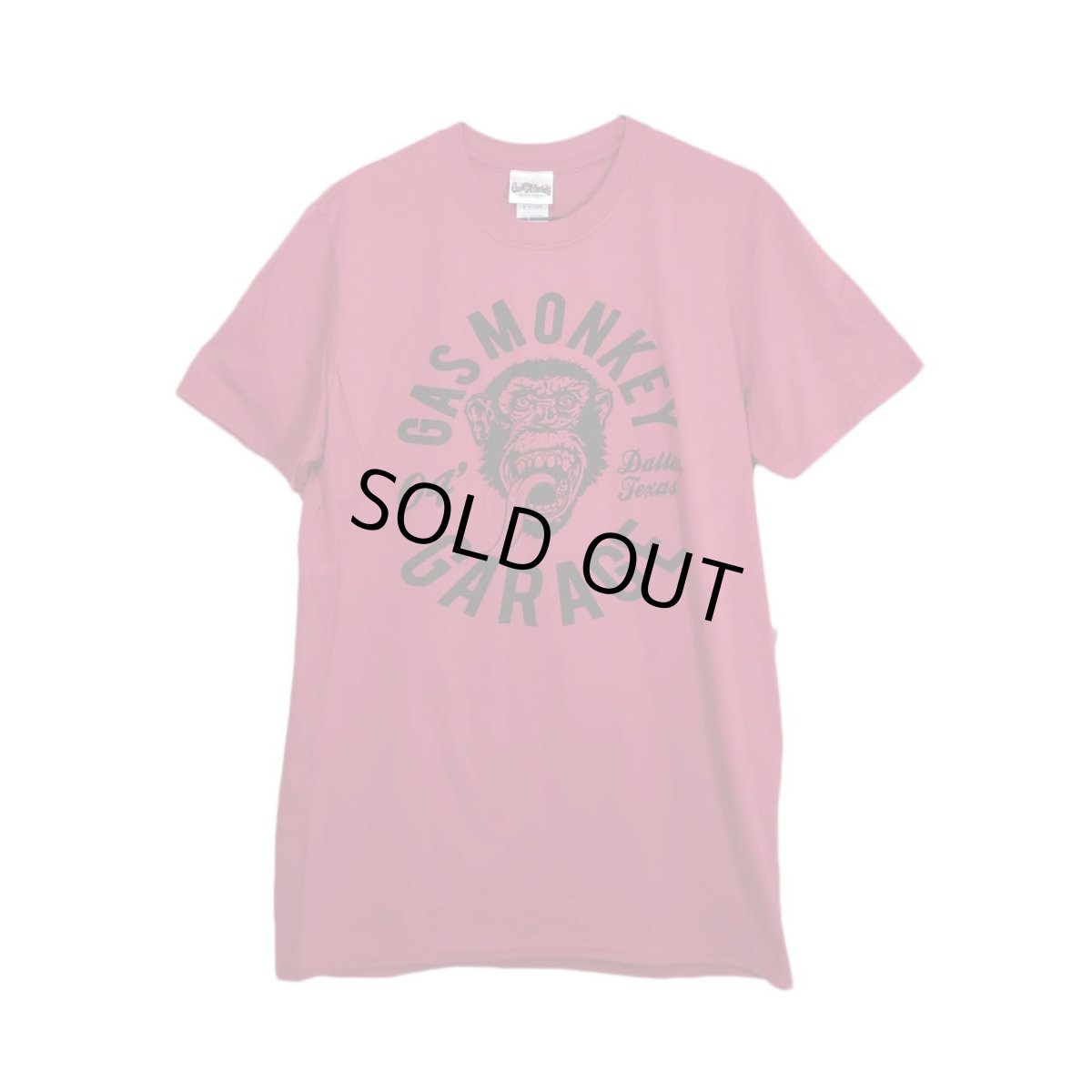 画像1: Gas Monkey Garage Tシャツ ガス・モンキー・ガレージ Monkey Mechanic RED (1)