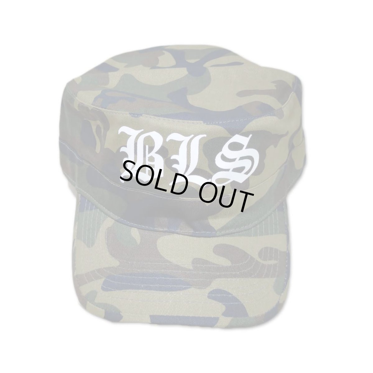 画像1: Black Label Society キャデットキャップ ブラック・レーベル・ソサイアティ Logo CAMO (1)