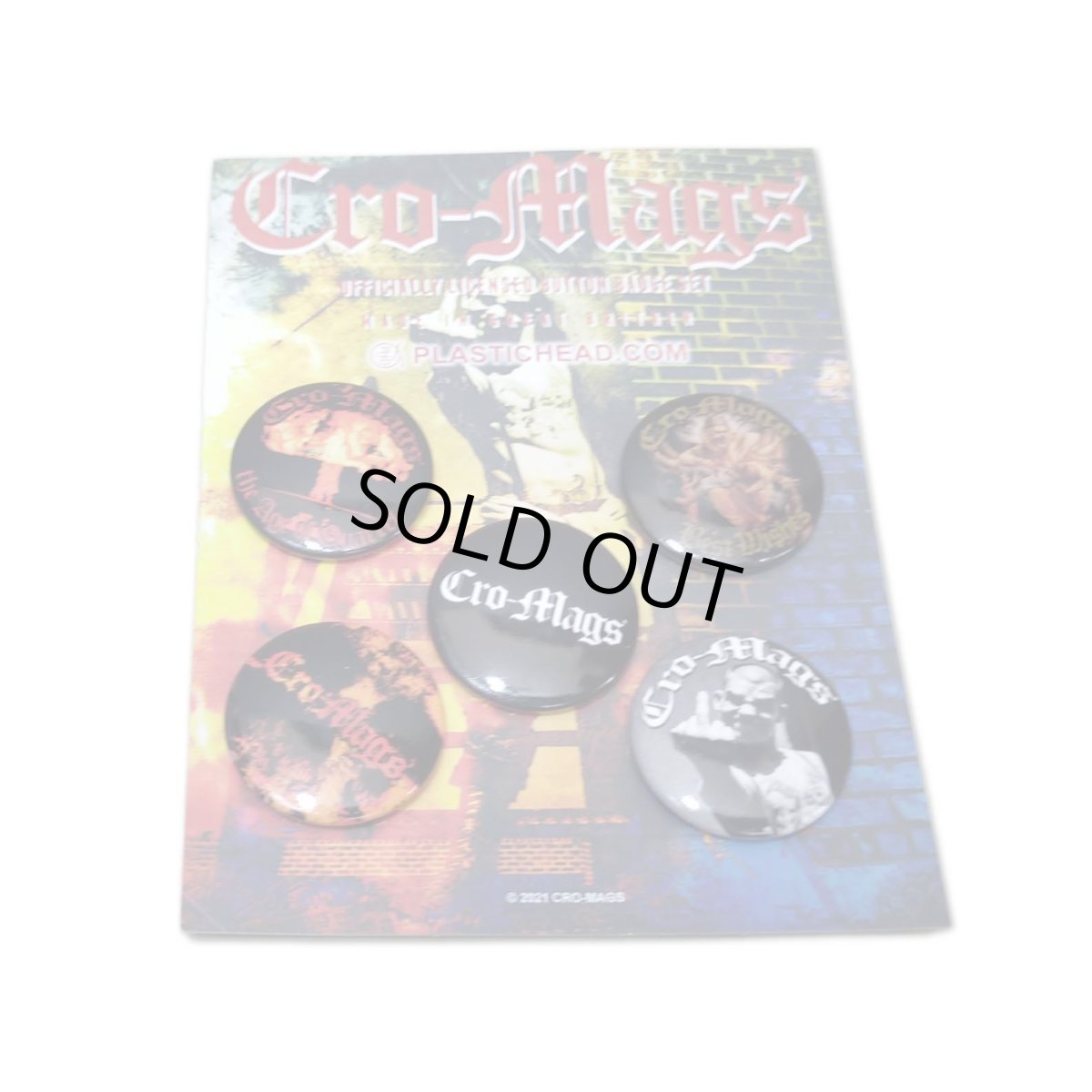 画像1: Cro-Mags バッジ5個セット クロ・マグス The Age of Quarrel (1)