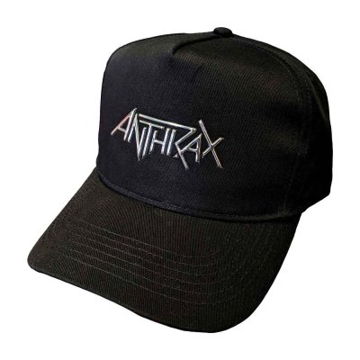画像1: Anthrax スナップバックキャップ アンスラックス Chrome Logo
