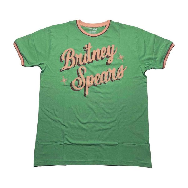 画像1: Britney Spears Tシャツ ブリトニー・スピアーズ Retro Ringer (1)