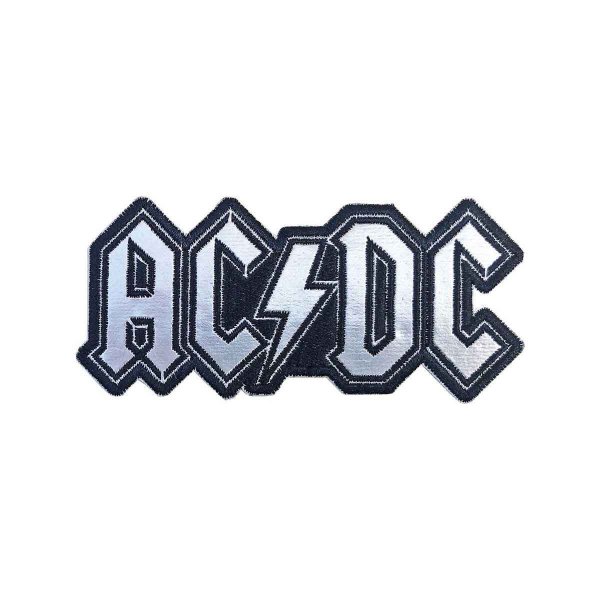 画像1: AC/DC アイロンパッチ／ワッペン エーシーディーシー Cut-Out Foil Logo (1)