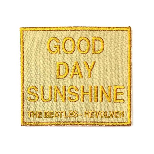 画像1: The Beatles パッチ／ワッペン ザ・ビートルズ Good Day Sunshine (1)