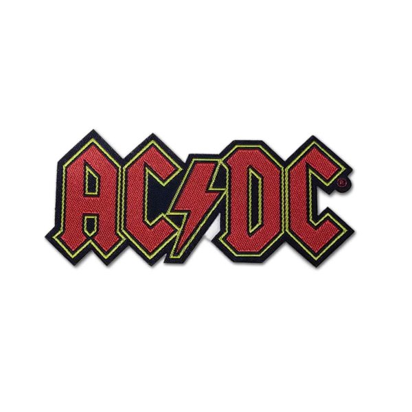 画像1: AC/DC パッチ／ワッペン エーシーディーシー Logo Cut-Out (1)