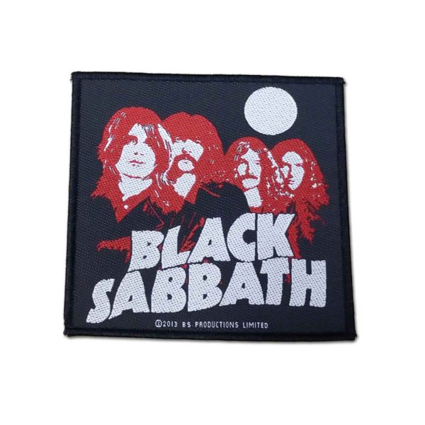 画像1: Black Sabbath パッチ／ワッペン ブラック・サバス Red Portraits (1)