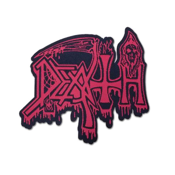 画像1: Death パッチ／ワッペン デス Logo Cut-Out (1)