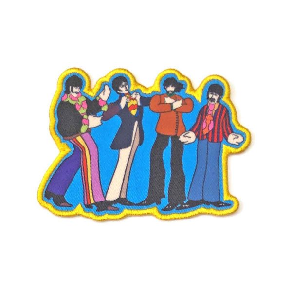 画像1: The Beatles パッチ／ワッペン ザ・ビートルズ Sub Band (1)