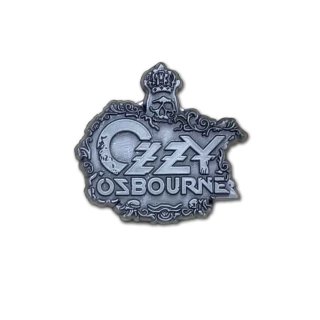 Ozzy Osbourne メタルピンバッジ オジー・オズボーン Logo - バンドT