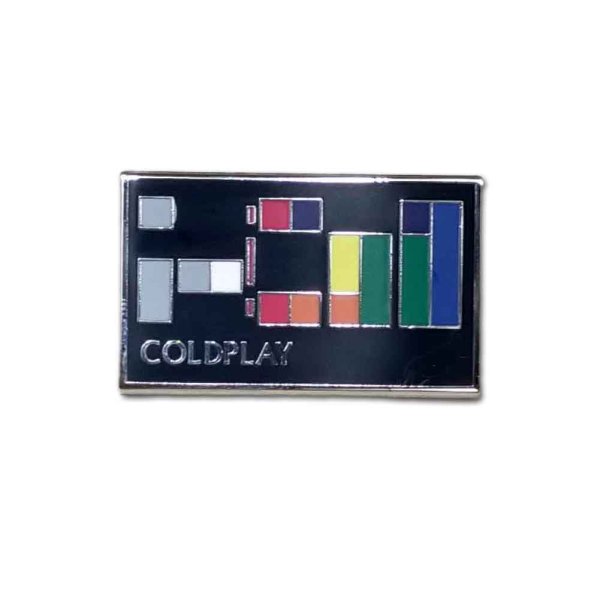 画像1: Coldplay メタルピンバッジ コールドプレイ Album (1)