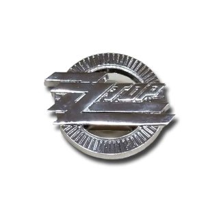 トップトワルアイコン ZZ Top アイロンパッチ/ワッペン ZZトップ Metallic Logo