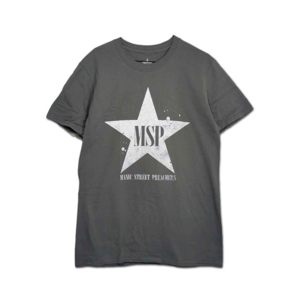 画像1: Manic Street Preachers バンドTシャツ マニック・ストリート・プリーチャーズ Classic Star (1)