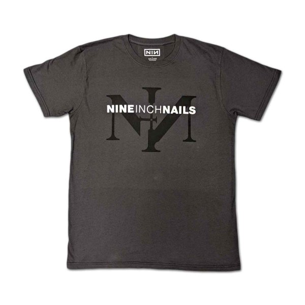 画像1: Nine Inch Nails バンドTシャツ ナイン・インチ・ネイルズ Icon And Logo (1)