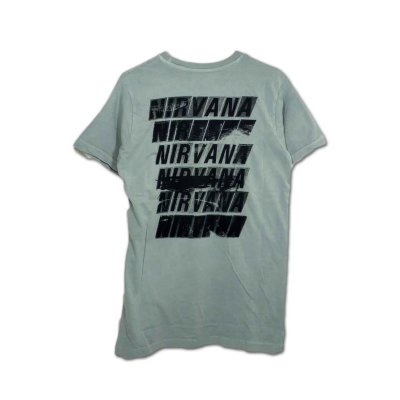 画像1: Nirvana バンドTシャツ ニルヴァーナ Incesticide Stacked Logo [Back Print]