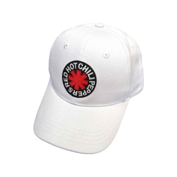 画像1: Red Hot Chili Peppers スナップバックキャップ レッド・ホット・チリ・ペッパーズ Asterisk WHITE (1)