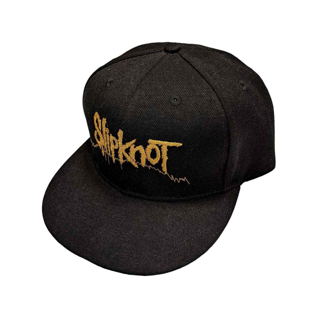 画像1: Slipknot フラットビルスナップバックキャップ スリップノット Barcode (1)