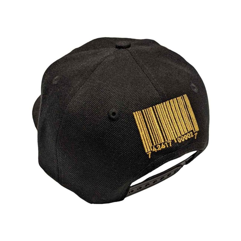 画像1: Slipknot フラットビルスナップバックキャップ スリップノット Barcode