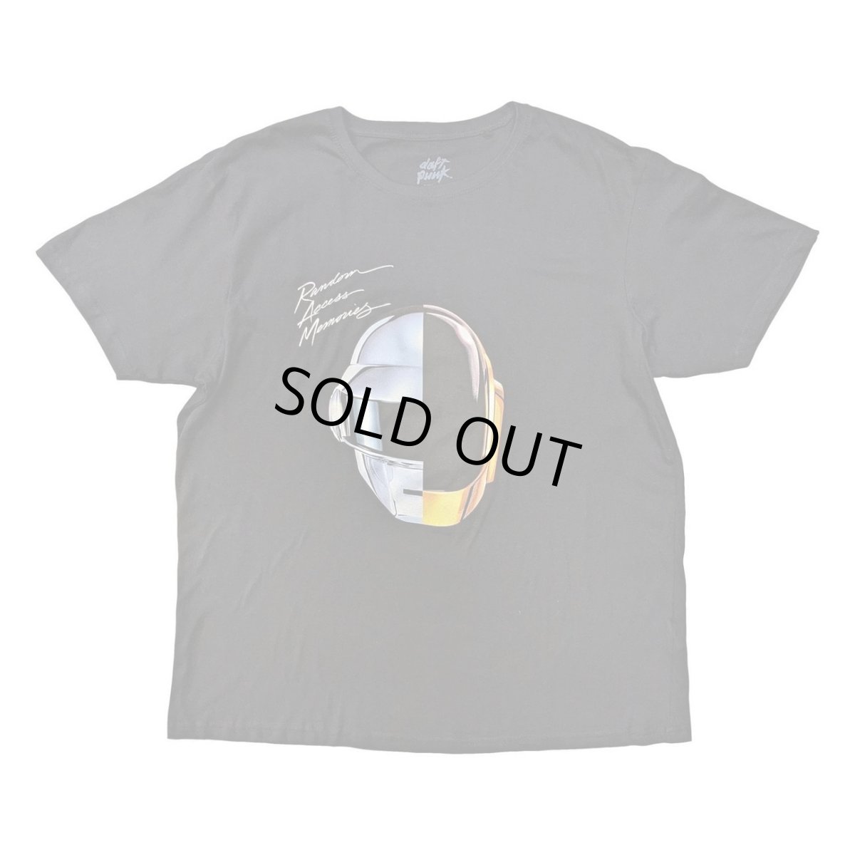 画像1: Daft Punk Tシャツ ダフト・パンク Helmet (1)