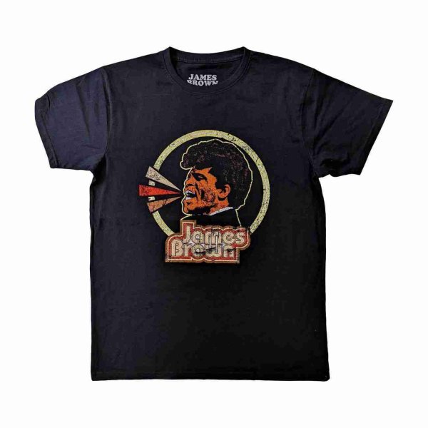 画像1: James Brown Tシャツ ジェームス・ブラウン Circle Logo (1)