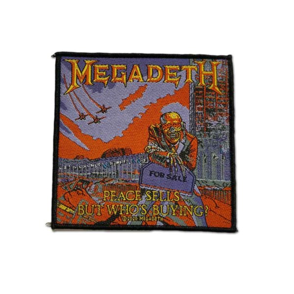 画像1: Megadeth パッチ／ワッペン メガデス Peace Sells (1)
