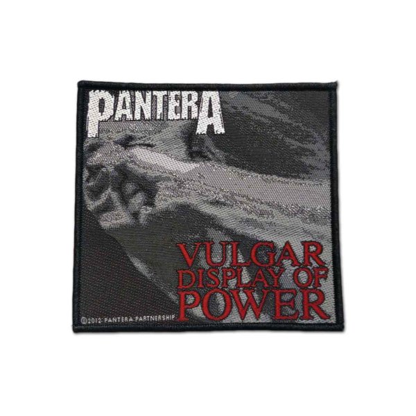 画像1: Pantera パッチ／ワッペン パンテラ Vulgar Display Of Power (1)