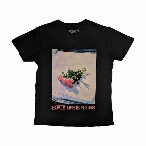 画像1: Foals バンドTシャツ フォールズ Life Is Yours BLACK (1)