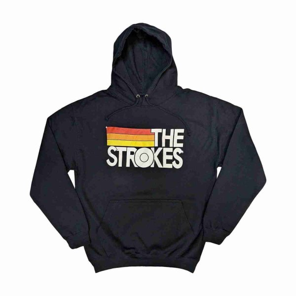 画像1: The Strokes プルオーバーパーカー ザ・ストロークス Logo And Stripes (1)