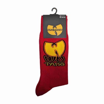 画像1: Wu-Tang Clan ソックス 靴下 ウータン・クラン Wu-Tang RED