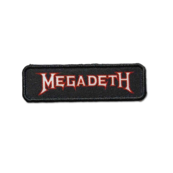 画像1: Megadeth パッチ／ワッペン メガデス Logo Outline (1)