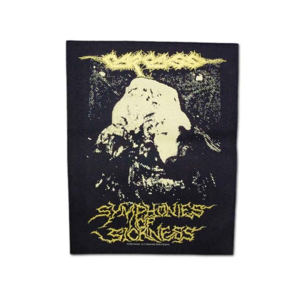 画像1: Carcass バックパッチ／ワッペン カーカス Symphonies Of Sickness (1)