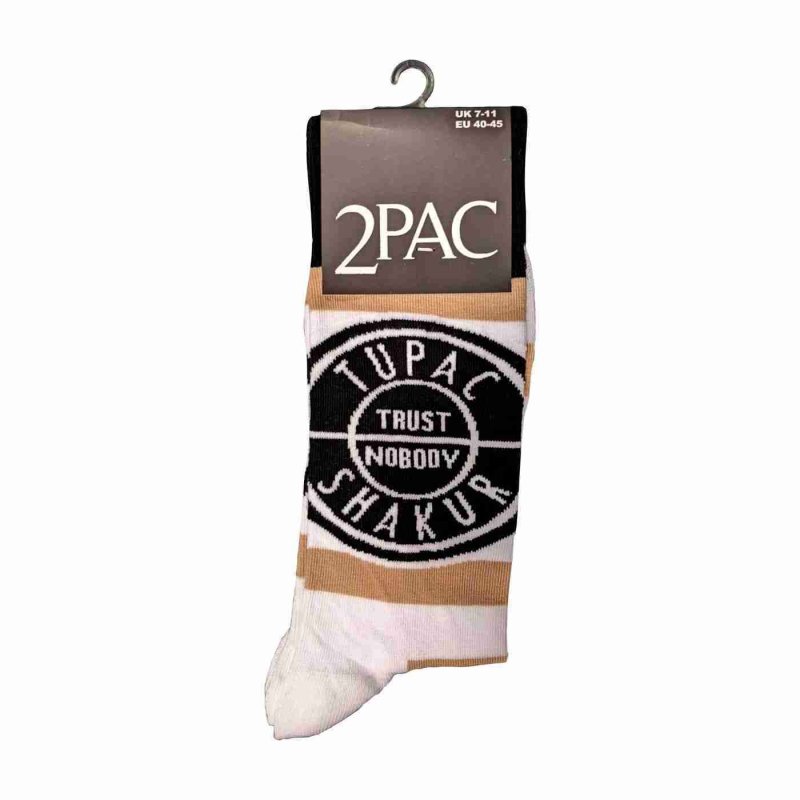画像1: 2Pac ソックス 靴下 トゥパック Trust Nobody